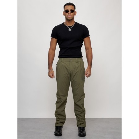 Sports male winter, size 56, khaki color