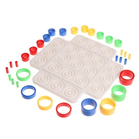 Board game for children for logic "Logikrug", 2-4 players, 5+-1