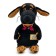Soft toy "Baby Vaxon", in a bow with anchor, 19 cm