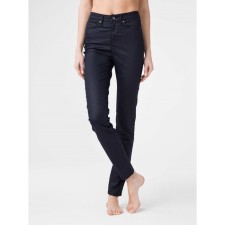Джинсы женские с покрытием под кожу Conte Elegant Skinny, размер S, цвет deep navy