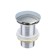 Bottom valve Bronze de Luxe 1001/1C, for a shell, brass, chrome