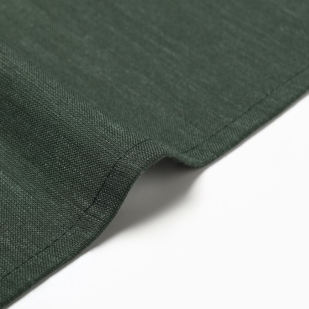 A set of napkins with a decorative. Rings Ethel Green 40x40 cm - 2 pcs, 100% linen-4
