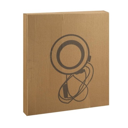 LED ring lamp Luazon CB-32, 10 "(26 cm), 10 W, 3 modes, works from USB-15