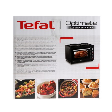 Mini-fucker Tefal of463830, 1500 watts, 32 l, 90-230 ° C, grill, black-7