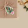 Schildik decorative for the gift "Christmas tree", 4.4 x 6.7 cm, New Year