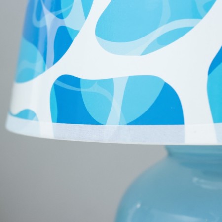 Table lamp "Sea Wave" E14 15W Blue Risalux-3