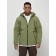 Male spring jacket, size 48, green color