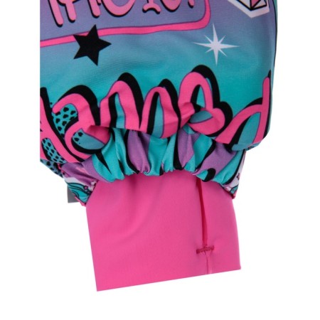 Winter kit for girls: jacket and semi -combineson, height 104 cm-6