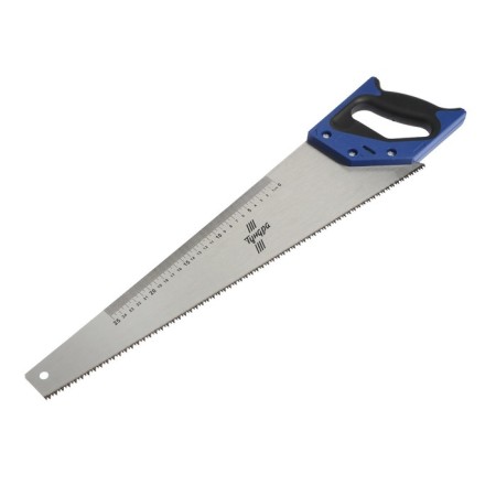 Hacksaw on wood tundra, 2k handle, 2D sharpening, heated tooth, 7-8 tpi, 500 mm-3