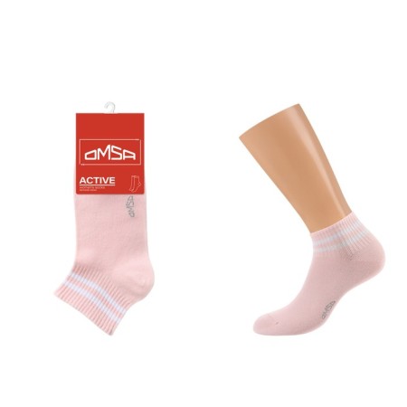 Women's socks Omsa Active, size 39-41, Rosa Antico color