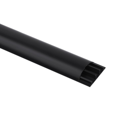 Cable channel ERA KK-70-16-FB floor black RAL 9004 70x16 mm
