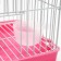 A cell for rodents equipped RT-2C, 23 x 16.5 x 20 cm, pink (packing 30 pcs)