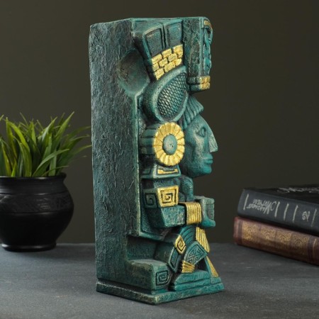 Climber "totem" 10x10x28 cm, for a candle d = 5 cm mix-4