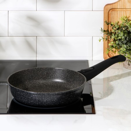 The frying pan “Elite”, D = 24 cm, removable handle, anti -stick coating, black color-6