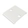 Mount for the cable, 1 pc, technical tra004hp-21w, 3x0.5x3.5 cm, white color