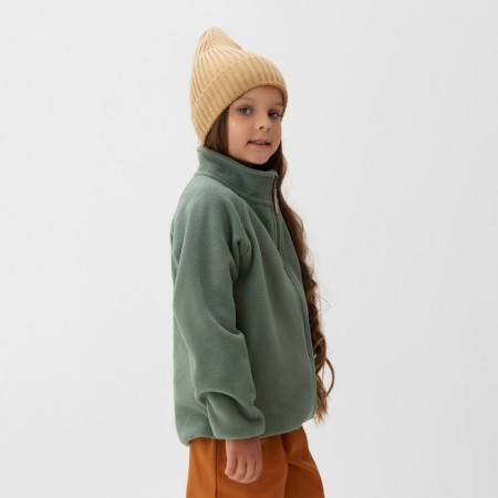Детская кофта на молнии KAFTAN, цв.оливковый, р 34 (122-128)-2