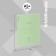 Notebook 12 sheets in the slanting ruler of Erichkrause "Classic", covered cardboard, block offset, green