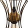 Lamp Bayerlux "Anetta" 3he27 40W gold 16x50x23-123cm
