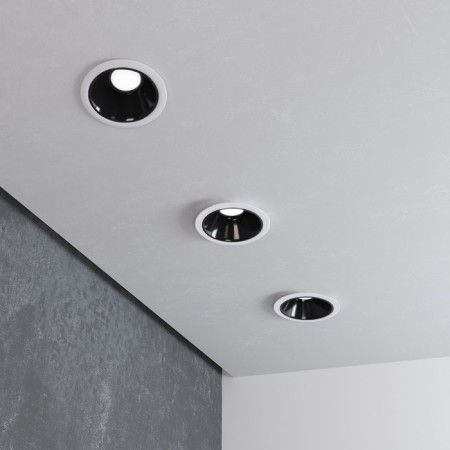 Introduced LED LED Elektrostandard, Osti, 85x85x78 mm, 8W, LED, 650LM, 4200K, white, black pearl-1