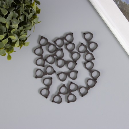 Decor for creativity tree "Glasses" set 15 pcs 1.7x4 cm-1
