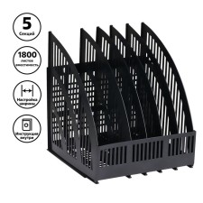 Capital, vertical, line, 5 departments, black