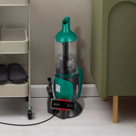 Vacuum cleaner KitFort KT-5250, vertical, 120 watts, 0.5 l, green-black-8
