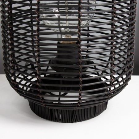 Bourmis table lamp E27 15W Black 22x22x30 cm Risalux-7