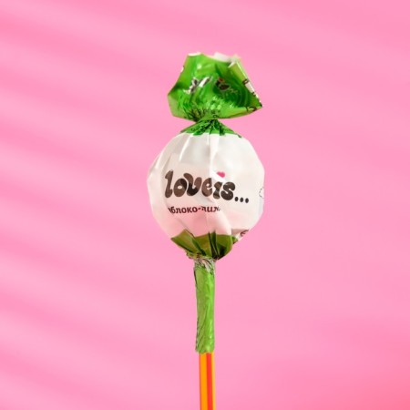 Love IS Caramel, with filling, mix of tastes, sphere, 17.5 g-3
