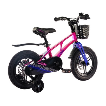 Bicycle 14 ’’ maxiscoo Air Pro, color pink pearls-3