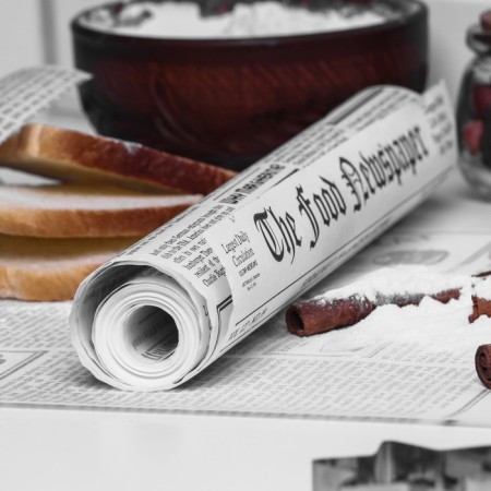 Parchment for baking "newspaper" 30 cm x 25 m-1