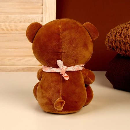 Soft toy "Mishutka in a scarf", Mix colors-3