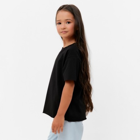 T -shirt Children's KAFTAN "BASIC Line", p. 34 (122-128 cm), black-8