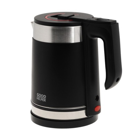 Electric kettle Goodhelper KPS-185C, plastic, Metal flask, 1.8 l, 1800 watts, black-1