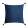 A set of decorative pillowcases Ethel with tassels, blue color, 45x45 cm - 2 pcs, polyester, velor
