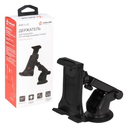 Holder for a tablet on a windshield/torpedo