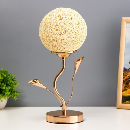 Highway "ball" LED 3W gold 18x12x36 cm Risalux-1