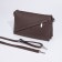 Cross-Bodi Bag on a zipper, brown color