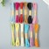 Braid decorative paper "Bright" winding 10 meters set 12 pcs mix 21x14x2 cm