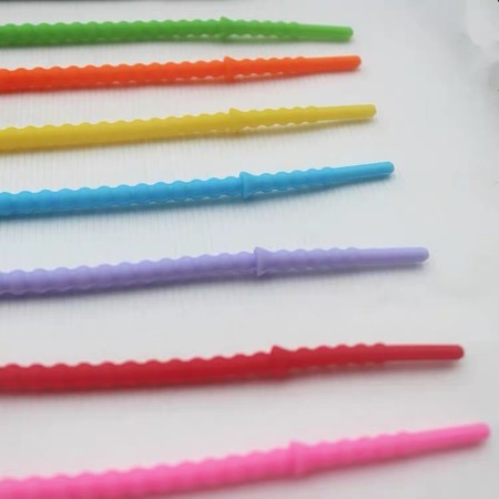 Silicone screed l = 21.5, set 10 pcs., Mix color-3