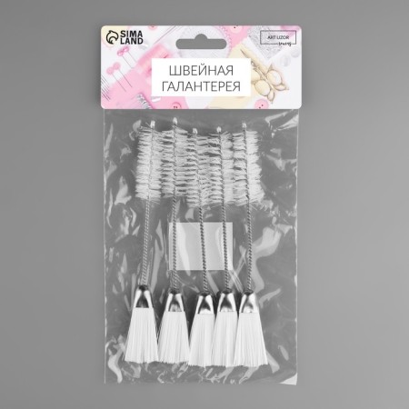 A set of bilateral brushes for cleaning the sewing machine, 5 pcs, 15 × 2 cm-3