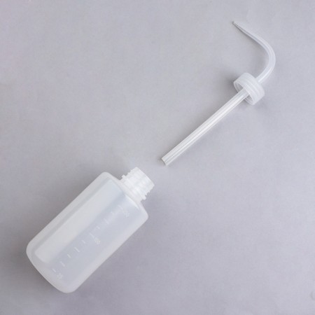 Bottle d/storage twist cover 250ml D6*18cm with a cap transparent packet nap from-3