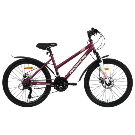 Bicycle 24 "Progress Ingrid Pro Rus, burgundy color, p. 15"