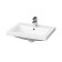The built -in sink Cersanit Como 60, with 1 hole for the mixer, white color