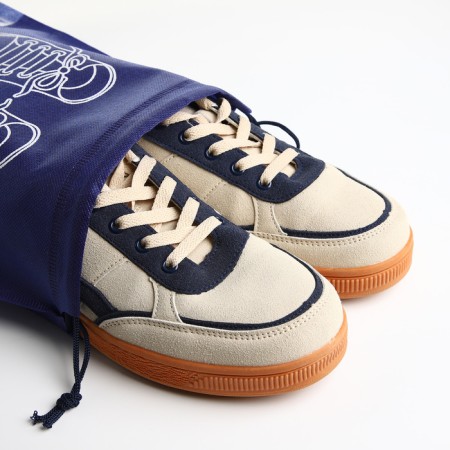 Bag for shoes on the lace, blue color-3