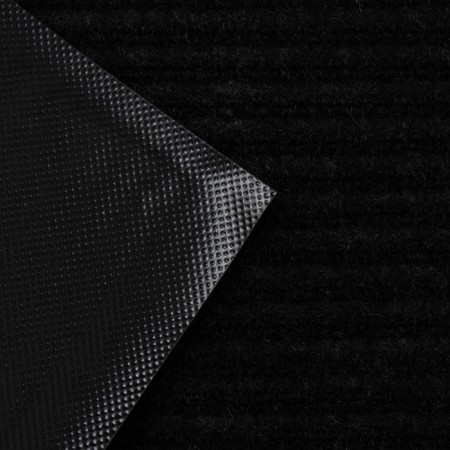 The mature mature, ribbed, “standard”, 40 × 60 cm, black color, black-2