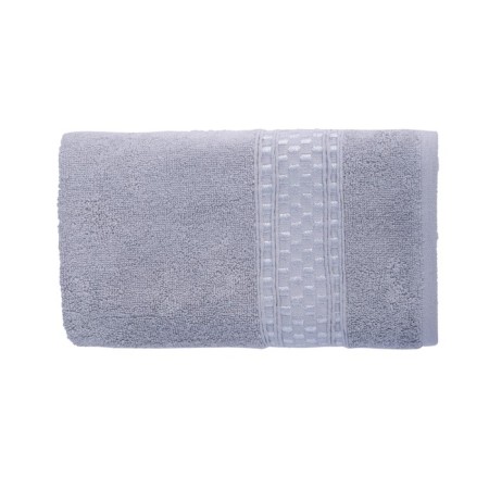 Terry towel Glamor, 500 gr, size 70x140 cm, steel color-4