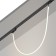 Single single -phase two -core adapter for Novotech lamps. RAMO, 15-40W, 40x145x34 mm, black color
