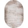 Oval Merinos Naturel carpet, size 250x400 cm, color Beige
