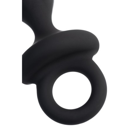 Anal plug Erotist Strob S - SIZE, silicone, black, 11.7 cm-9