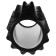 Massage roller SANGH, 33x13 cm, black color